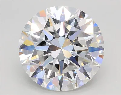 4.02ct D VS2 Excellent Cut Round Lab Grown Diamond