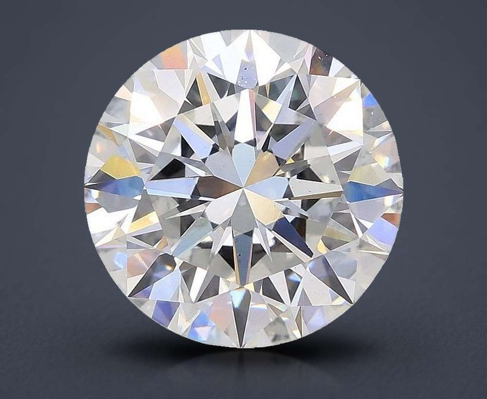 4.02ct D VS2 Excellent Cut Round Lab Grown Diamond