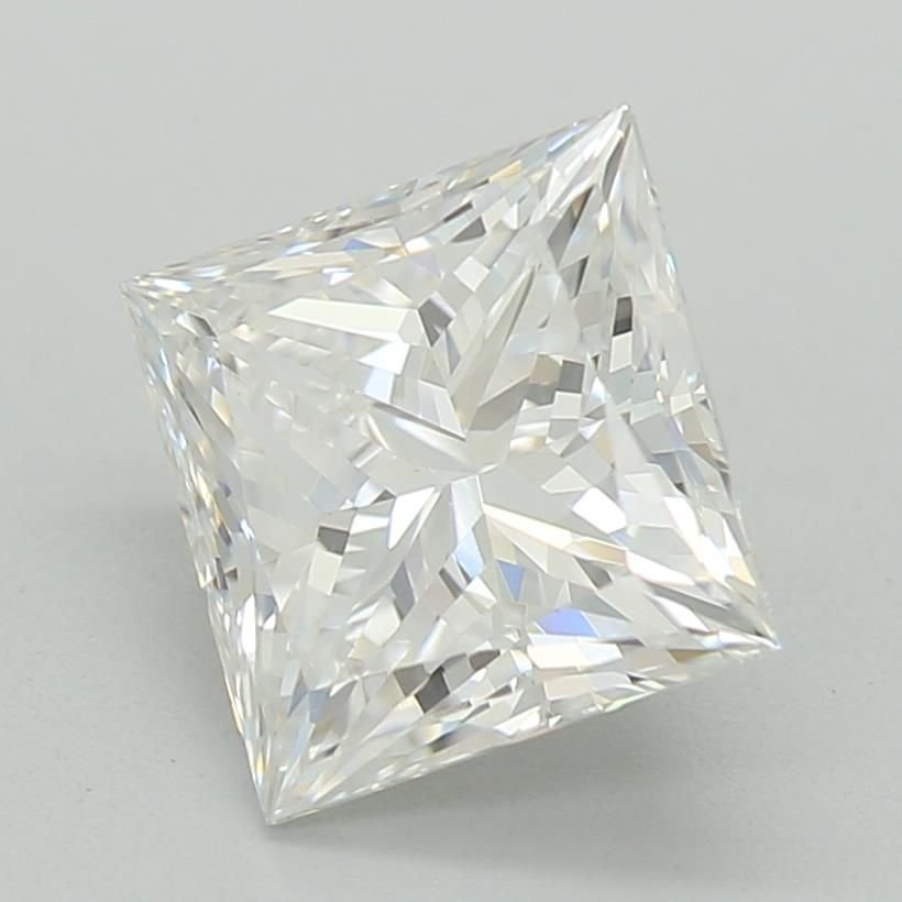 1.05ct D VVS2 Rare Carat Ideal Cut Princess Lab Grown Diamond