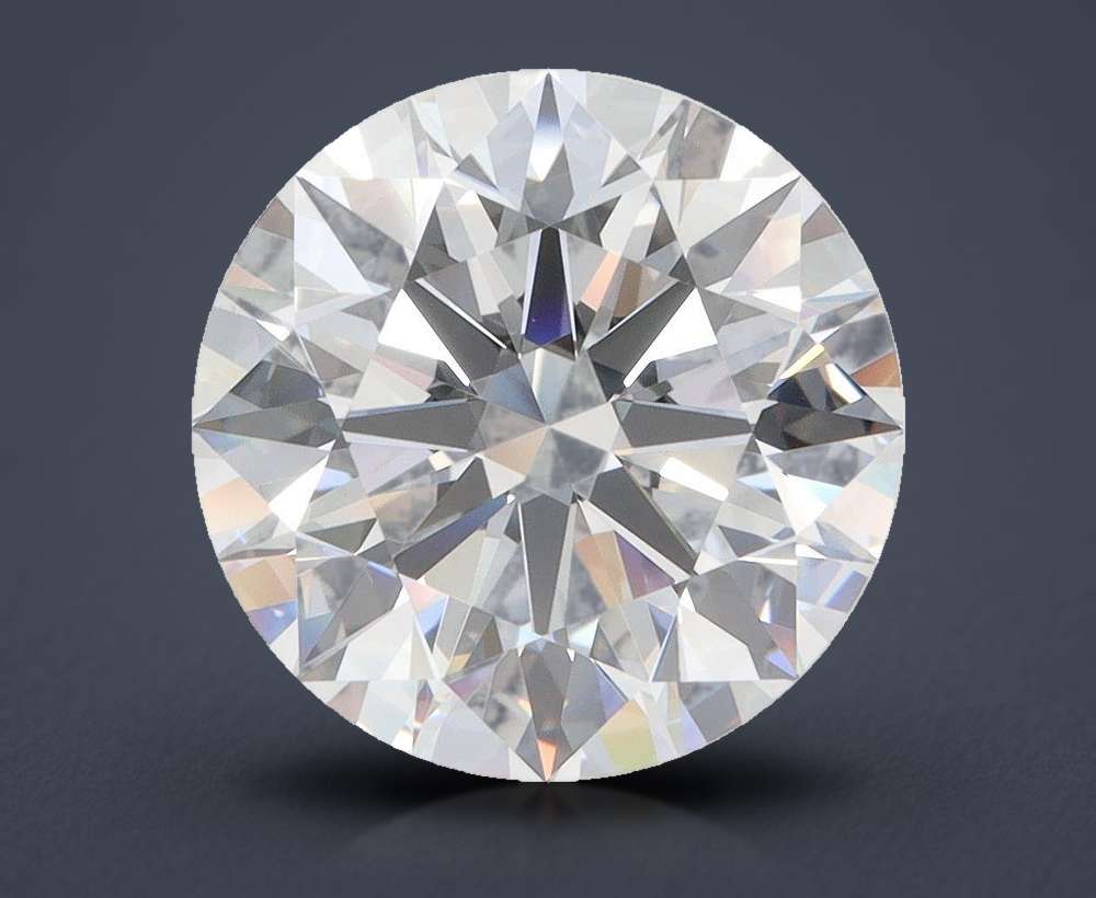 5.10ct D VVS1 Rare Carat Ideal Cut Round Lab Grown Diamond