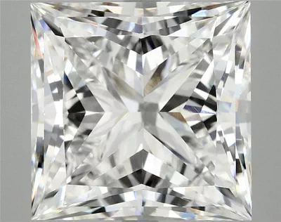 8.03ct E VVS2 Rare Carat Ideal Cut Princess Lab Grown Diamond