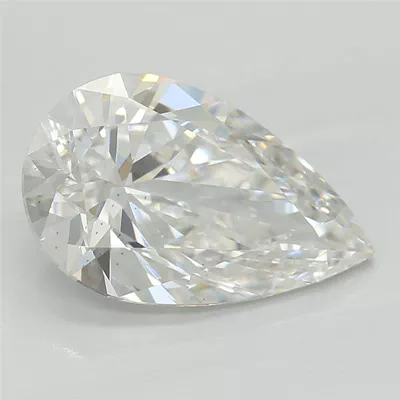 1.77ct E SI1 Rare Carat Ideal Cut Pear Lab Grown Diamond