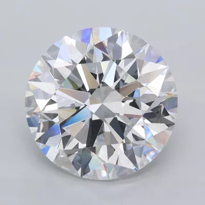 3.63ct E FL Rare Carat Ideal Cut Round Lab Grown Diamond