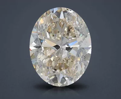 1.00ct K SI2 Rare Carat Ideal Cut Oval Diamond