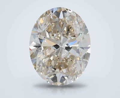 1.00ct K SI2 Rare Carat Ideal Cut Oval Diamond