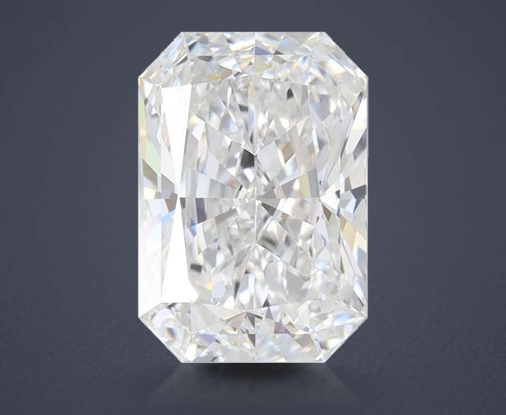 2.05ct D VVS1 Rare Carat Ideal Cut Radiant Lab Grown Diamond