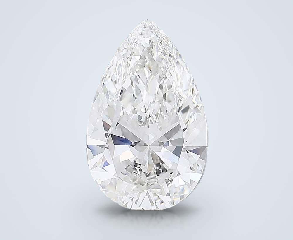 15.18ct F VVS2 Very Good Cut Pear Lab Grown Diamond