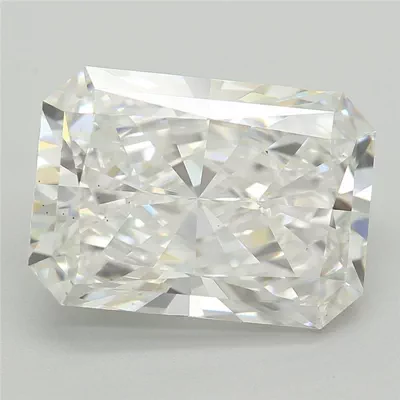3.60ct E VS2 Rare Carat Ideal Cut Radiant Lab Grown Diamond