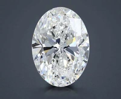 4.43ct E VVS2 Rare Carat Ideal Cut Oval Lab Grown Diamond