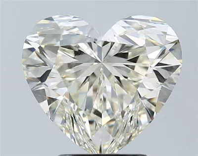 3.34ct J VVS1 Rare Carat Ideal Cut Heart Diamond