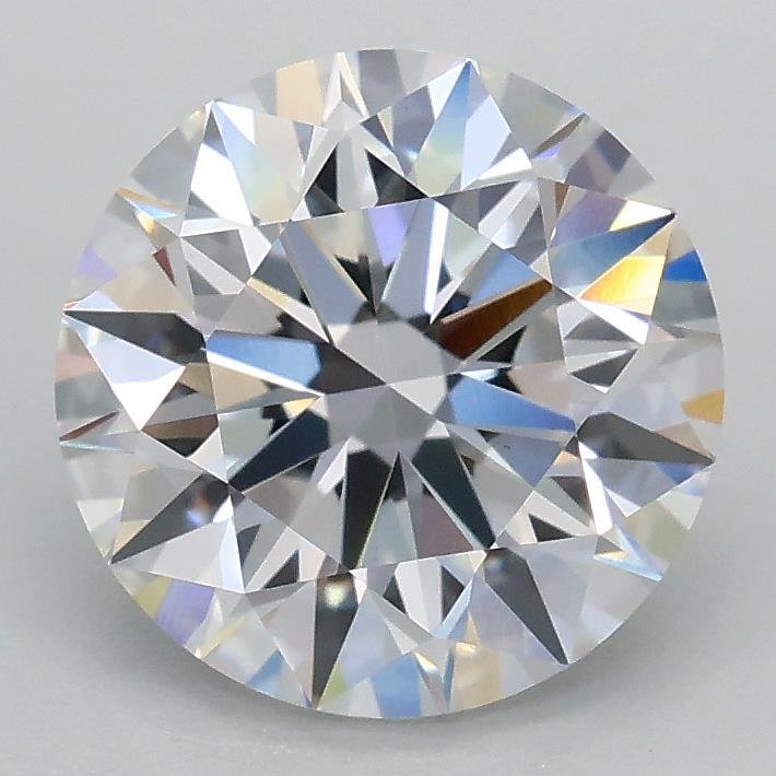 2.03ct D VS1 Excellent Cut Round Lab Grown Diamond