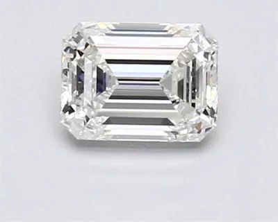 0.83ct H VVS2 Rare Carat Ideal Cut Emerald Diamond