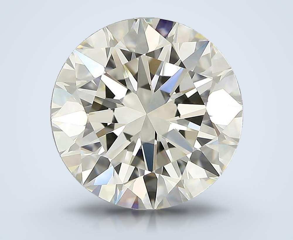 3.01ct J IF Excellent Cut Round Diamond