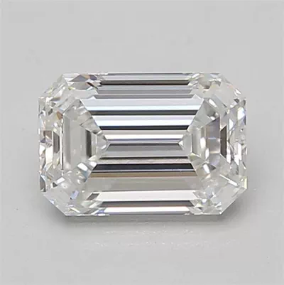 1.54ct D VS2 Excellent Cut Emerald Lab Grown Diamond