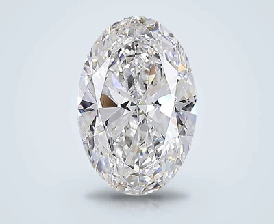 10.38ct E VS2 Rare Carat Ideal Cut Oval Lab Grown Diamond