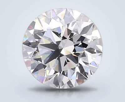 2.01ct F VVS2 Rare Carat Ideal Cut Round Lab Grown Diamond