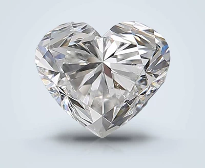 0.91ct F SI2 Rare Carat Ideal Cut Heart Diamond