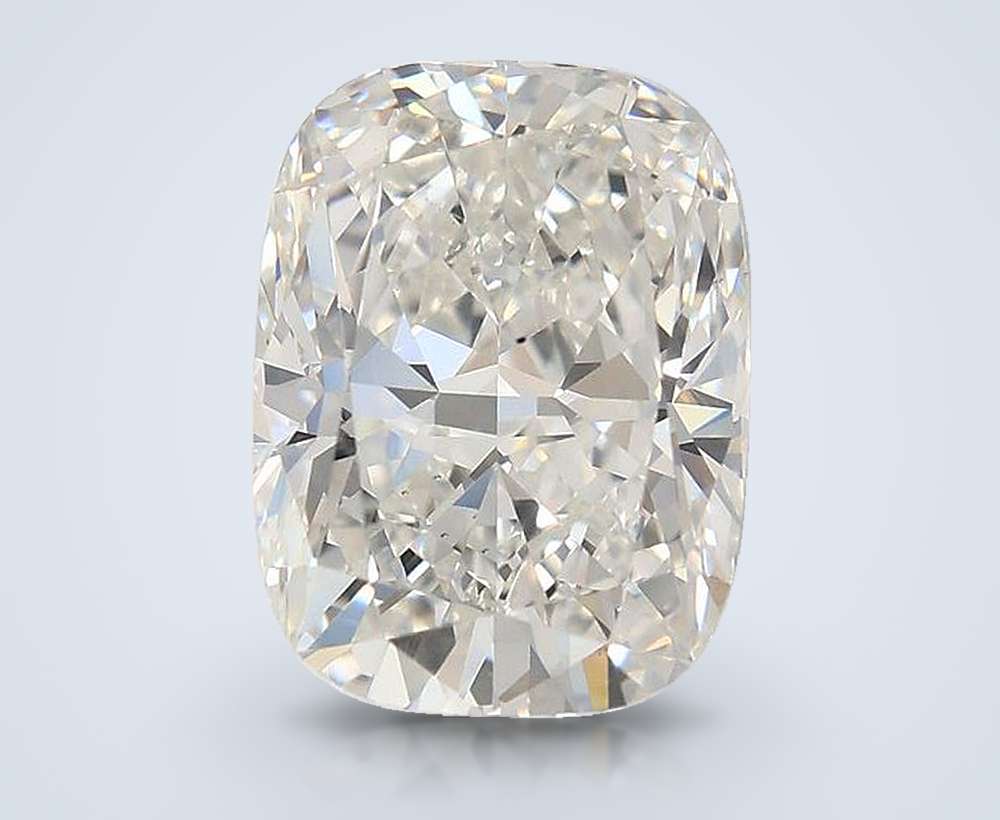 2.55ct F VS1 Rare Carat Ideal Cut Cushion Lab Grown Diamond