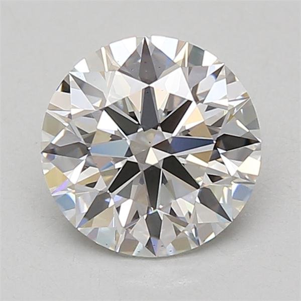 2.04ct E VS2 Rare Carat Ideal Cut Round Lab Grown Diamond