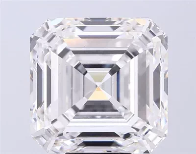10.52ct E VS1 Excellent Cut Asscher Lab Grown Diamond