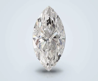 3.08ct F VVS2 Rare Carat Ideal Cut Marquise Lab Grown Diamond