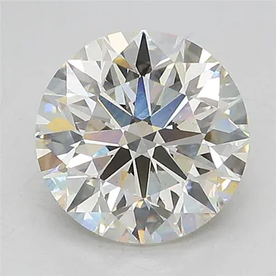 2.34ct I VS2 Excellent Cut Round Lab Grown Diamond