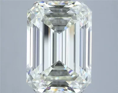 5.01ct J IF Rare Carat Ideal Cut Emerald Diamond