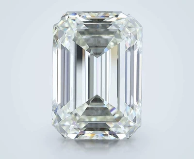 5.01ct J IF Rare Carat Ideal Cut Emerald Diamond