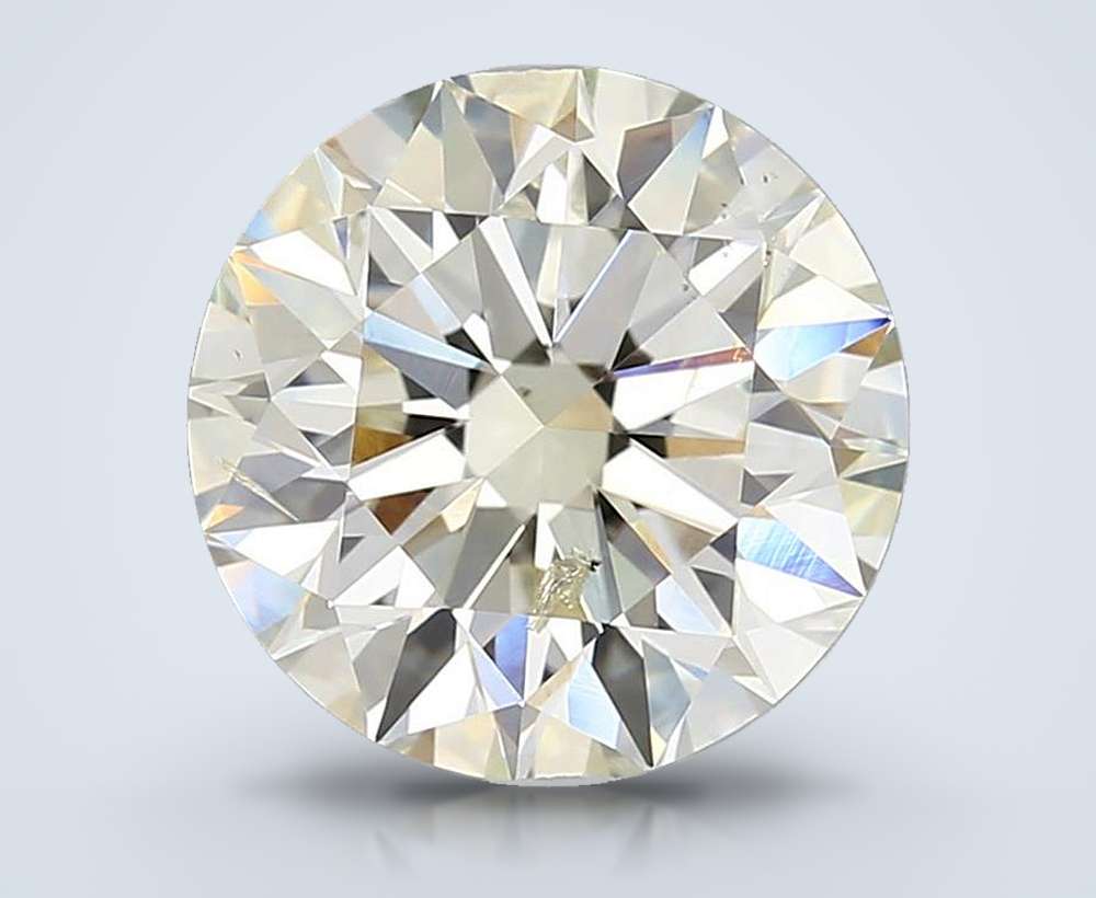 2.10ct J SI2 Ideal Cut Round Diamond