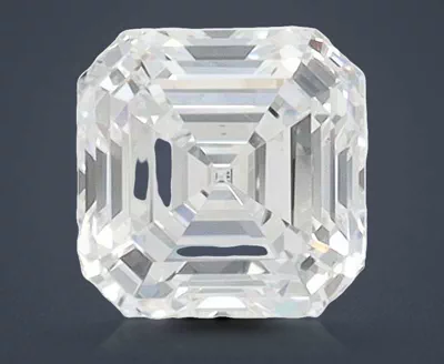 1.00ct D IF Rare Carat Ideal Cut Asscher Lab Grown Diamond