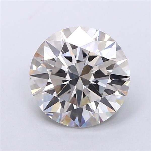 2.07ct H VS1 Excellent Cut Round Lab Grown Diamond