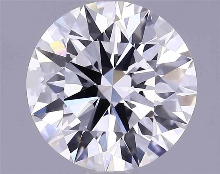 1.38ct F SI1 Rare Carat Ideal Cut Round Lab Grown Diamond
