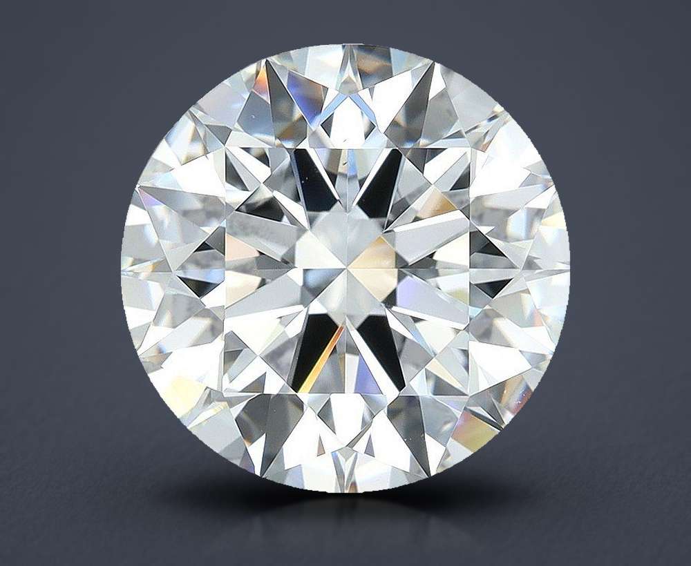 7.10ct E VS2 Rare Carat Ideal Cut Round Diamond