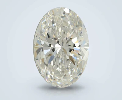 4.01ct F VS1 Very Good Cut Oval Lab Grown Diamond