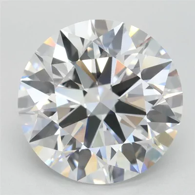 4.01ct D FL Rare Carat Ideal Cut Round Lab Grown Diamond