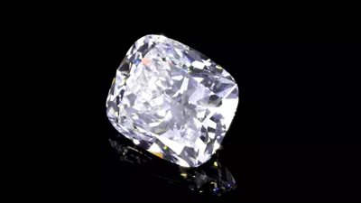 8.13ct D VVS1 Rare Carat Ideal Cut Cushion Diamond