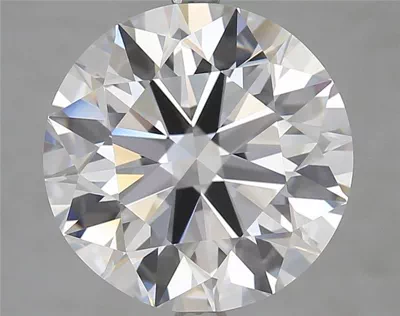 7.02ct D FL Rare Carat Ideal Cut Round Lab Grown Diamond