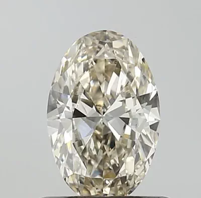 0.61ct J VS2 Rare Carat Ideal Cut Oval Diamond