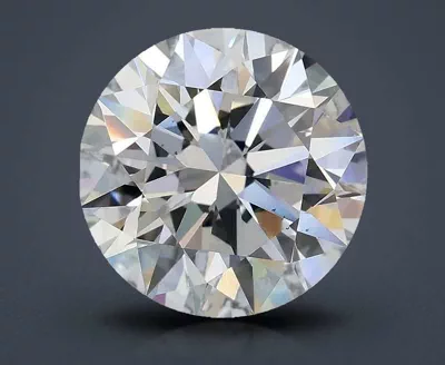 2.50ct D VS2 Rare Carat Ideal Cut Round Lab Grown Diamond