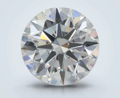 3.12ct D VS1 Rare Carat Ideal Cut Round Lab Grown Diamond