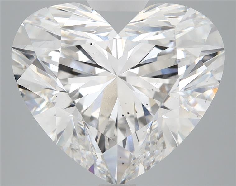 8.07ct E VS2 Rare Carat Ideal Cut Heart Lab Grown Diamond