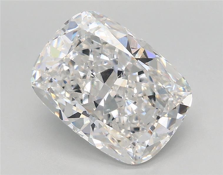 2.99ct E VVS2 Rare Carat Ideal Cut Cushion Lab Grown Diamond