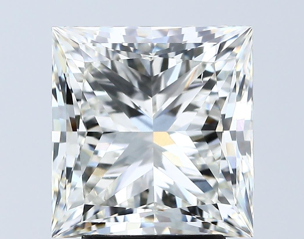 4.06ct H VS1 Rare Carat Ideal Cut Princess Lab Grown Diamond