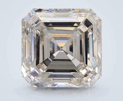 9.08ct H VS2 Rare Carat Ideal Cut Asscher Lab Grown Diamond