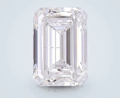 1.45ct D VS2 Rare Carat Ideal Cut Emerald Lab Grown Diamond