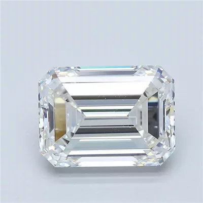 4.61ct G VS1 Rare Carat Ideal Cut Emerald Diamond