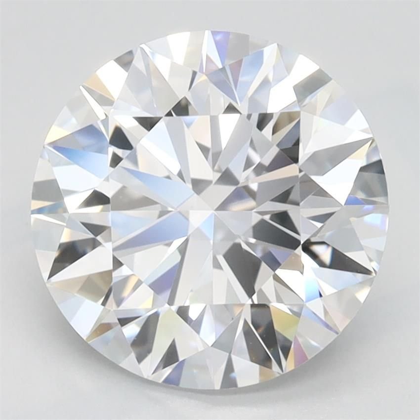 2.83ct D VVS1 Rare Carat Ideal Cut Round Lab Grown Diamond