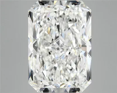 10.87ct F VVS2 Rare Carat Ideal Cut Radiant Lab Grown Diamond