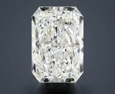 10.87ct F VVS2 Rare Carat Ideal Cut Radiant Lab Grown Diamond