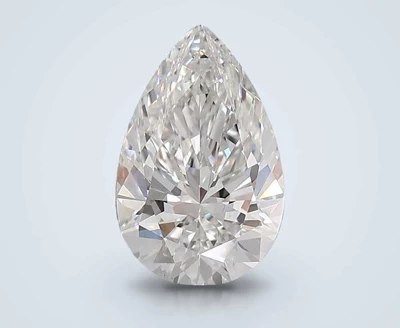 3.07ct E VS1 Rare Carat Ideal Cut Pear Lab Grown Diamond